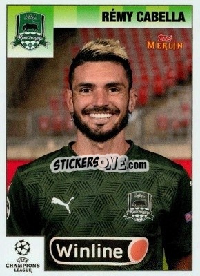 Sticker Rémy Cabella - Heritage 95 UEFA Champions League 2020-2021
 n. 96 - Topps Merlin