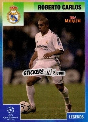 Sticker Roberto Carlos - Heritage 95 UEFA Champions League 2020-2021
 n. 108 - Topps Merlin