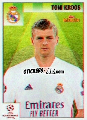 Figurina Toni Kroos - Heritage 95 UEFA Champions League 2020-2021
 - Topps Merlin