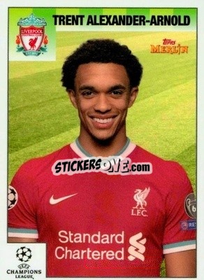Sticker Trent Alexander-Arnold - Heritage 95 UEFA Champions League 2020-2021
 n. 26 - Topps Merlin