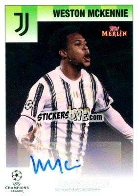 Cromo Weston McKennie - Heritage 95 UEFA Champions League 2020-2021
 - Topps Merlin