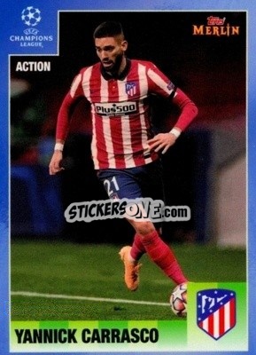 Sticker Yannick Carrasco - Heritage 95 UEFA Champions League 2020-2021
 n. 112 - Topps Merlin