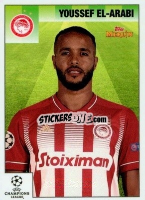 Sticker Youssef El Arabi - Heritage 95 UEFA Champions League 2020-2021
 n. 102 - Topps Merlin
