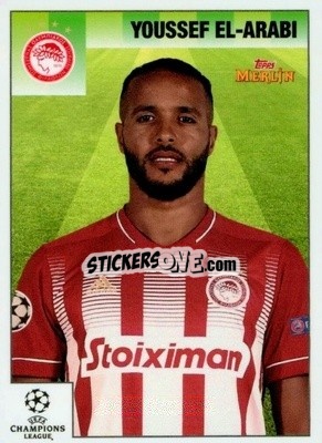 Cromo Youssef El Arabi - Heritage 95 UEFA Champions League 2020-2021
 - Topps Merlin