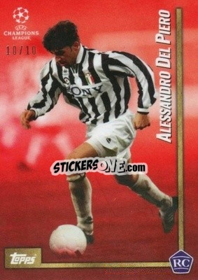 Sticker Alessandro Del Piero - The Lost Rookie Cards
 - Topps