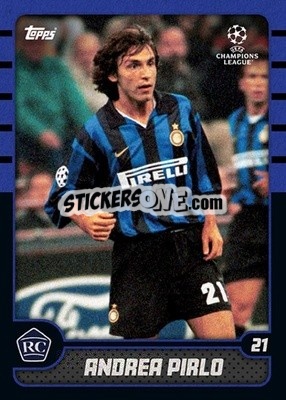 Sticker Andrea Pirlo - The Lost Rookie Cards
 - Topps