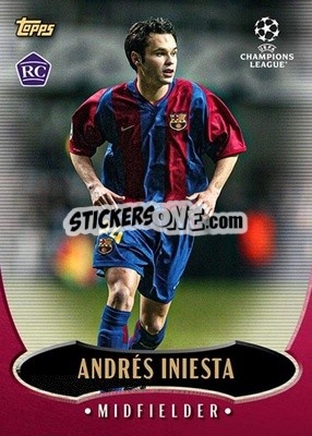 Cromo Andres Iniesta - The Lost Rookie Cards
 - Topps