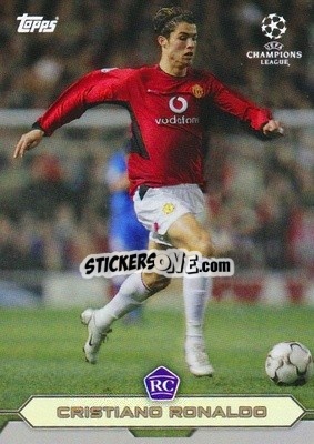 Sticker Cristiano Ronaldo - The Lost Rookie Cards
 - Topps