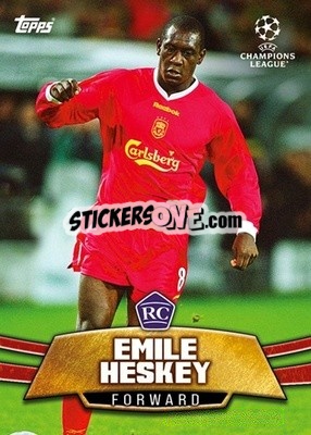 Sticker Emile Heskey - The Lost Rookie Cards
 n. 27 - Topps