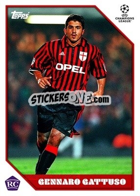 Sticker Gennaro Gattuso - The Lost Rookie Cards
 n. 36 - Topps