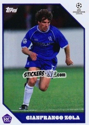 Cromo Gianfranco Zola - The Lost Rookie Cards
 - Topps