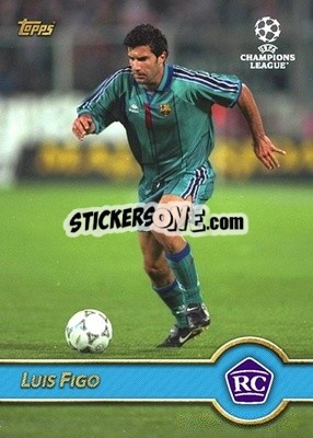 Cromo Luis Figo - The Lost Rookie Cards
 - Topps