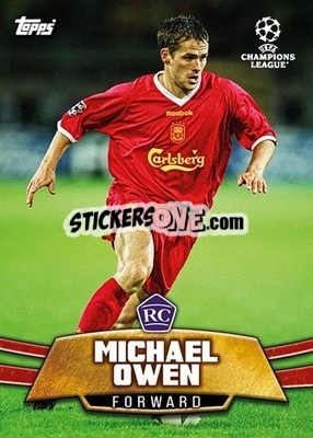 Sticker Michael Owen - The Lost Rookie Cards
 n. 20 - Topps
