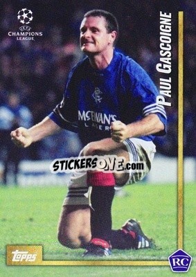 Sticker Paul Gascoigne - The Lost Rookie Cards
 n. 8 - Topps