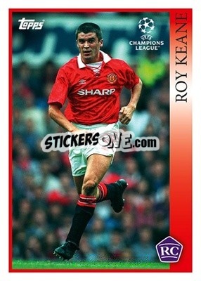 Cromo Roy Keane - The Lost Rookie Cards
 - Topps