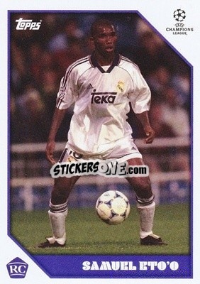 Sticker Samuel Eto'o - The Lost Rookie Cards
 n. 7 - Topps