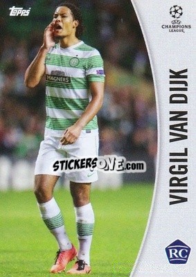 Sticker Virgil van Dijk - The Lost Rookie Cards
 n. 16 - Topps