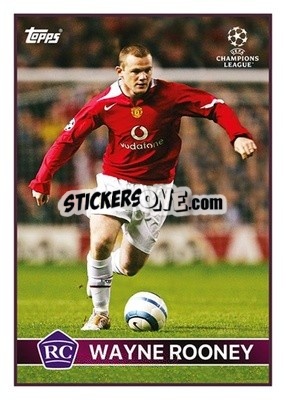 Sticker Wayne Rooney - The Lost Rookie Cards
 n. 26 - Topps