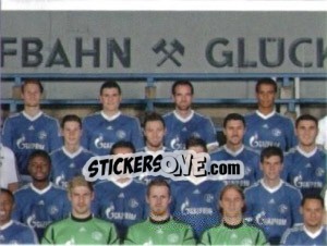 Cromo Mannschaft - FC Schalke 04. 2012-2013 - Panini