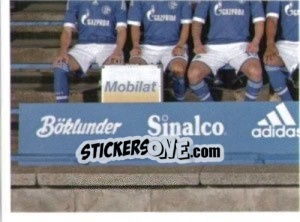 Sticker Mannschaft - FC Schalke 04. 2012-2013 n. 5 - Panini