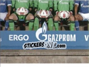Sticker Mannschaft - FC Schalke 04. 2012-2013 n. 6 - Panini