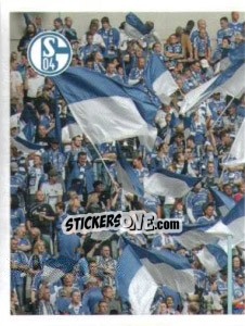 Sticker Fanblock - FC Schalke 04. 2012-2013 - Panini