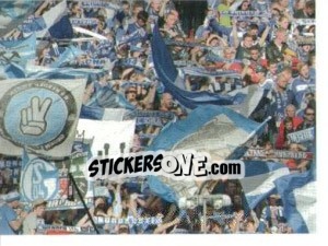 Sticker Fanblock - FC Schalke 04. 2012-2013 n. 169 - Panini
