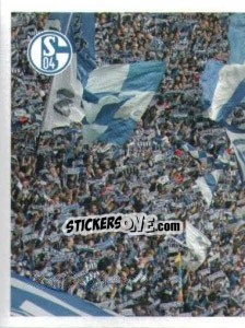 Sticker Fanblock - FC Schalke 04. 2012-2013 - Panini