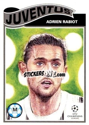 Sticker Adrien Rabiot - UEFA Champions League Living Set
 n. 309 - Topps