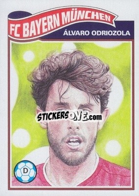 Sticker Álvaro Odriozola - UEFA Champions League Living Set
 - Topps