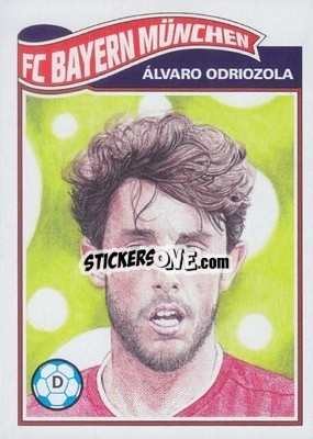 Sticker Álvaro Odriozola - UEFA Champions League Living Set
 n. 205 - Topps