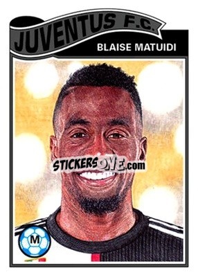 Sticker Blaise Matuidi - UEFA Champions League Living Set
 n. 69 - Topps