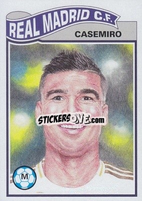 Sticker Casemiro - UEFA Champions League Living Set
 n. 34 - Topps