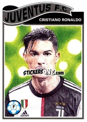Sticker Cristiano Ronaldo - UEFA Champions League Living Set
 n. 200 - Topps