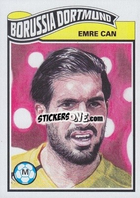 Sticker Emre Can - UEFA Champions League Living Set
 n. 201 - Topps