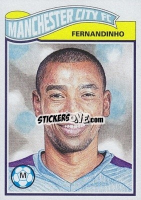 Sticker Fernandinho - UEFA Champions League Living Set
 - Topps