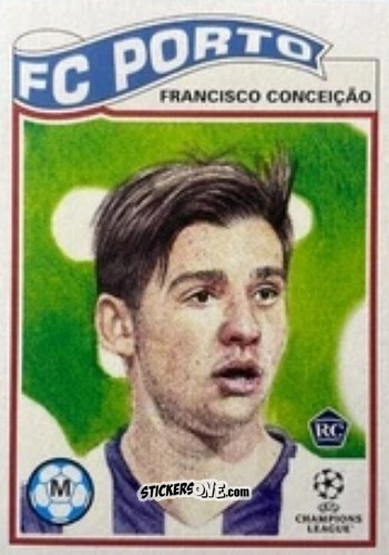 Figurina Francisco Conceição - Uefa Champions League Living Set n. 439 - Topps
