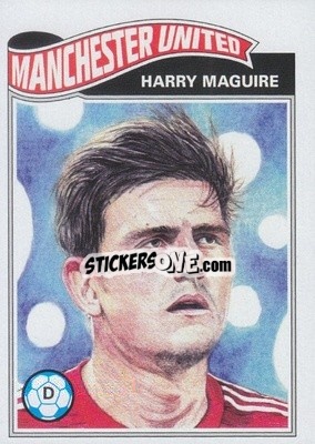 Sticker Harry Maguire - UEFA Champions League Living Set
 n. 221 - Topps