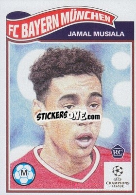 Sticker Jamal Musiala - UEFA Champions League Living Set
 n. 248 - Topps