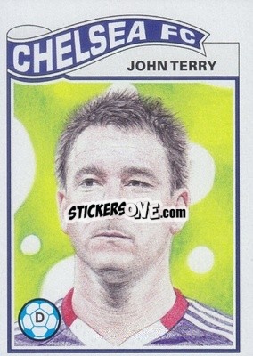 Sticker John Terry - UEFA Champions League Living Set
 n. 220 - Topps