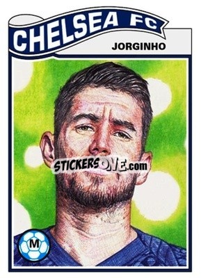 Sticker Jorginho - UEFA Champions League Living Set
 - Topps