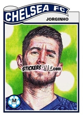 Sticker Jorginho - UEFA Champions League Living Set
 n. 119 - Topps