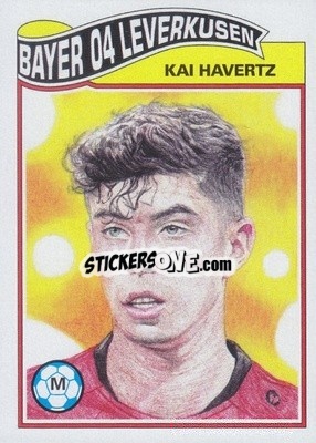 Sticker Kai Havertz - UEFA Champions League Living Set
 n. 184 - Topps