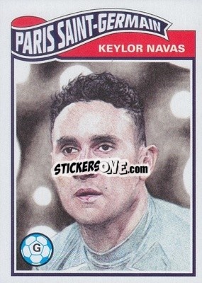 Sticker Keylor Navas - UEFA Champions League Living Set
 - Topps