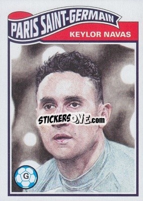Sticker Keylor Navas - UEFA Champions League Living Set
 n. 197 - Topps