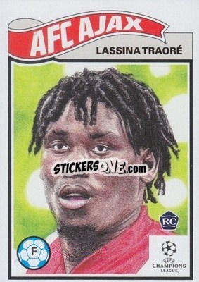 Sticker Lassina Traore - UEFA Champions League Living Set
 - Topps