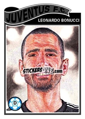 Figurina Leonardo Bonucci - UEFA Champions League Living Set
 - Topps