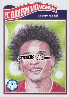 Sticker Leroy Sané - UEFA Champions League Living Set
 n. 226 - Topps