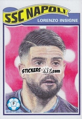 Sticker Lorenzo Insigne - UEFA Champions League Living Set
 - Topps