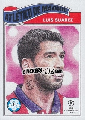 Sticker Luis Suárez - UEFA Champions League Living Set
 - Topps